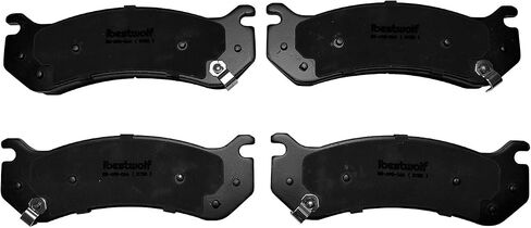 Front and Rear Ceramic Brake Pads for Select Chevy Avalanche Silverado Suburban GMC Sierra Yukon XL 2500 3500 HD Hummer H2, Disc Brake Pad Replacement P-784 P-785 in Saudi Arabia
