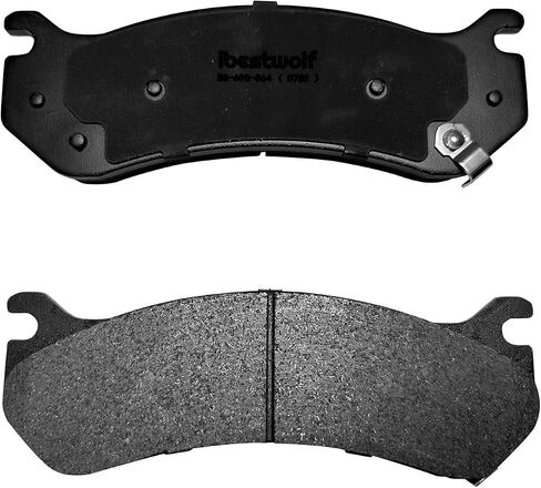 Front and Rear Ceramic Brake Pads for Select Chevy Avalanche Silverado Suburban GMC Sierra Yukon XL 2500 3500 HD Hummer H2, Disc Brake Pad Replacement P-784 P-785 in Saudi Arabia