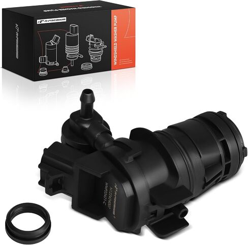 A-Premium Windshield Washer Pump Compatible with Honda CR-V, Odyssey, Fit, HR-V, Crosstour & Toyota RAV4, Highlander & Kia Soul, Soul EV & Mazda CX-5, 3, CX-9, 5 & Acura & Nissan & Lexus in Saudi Arabia