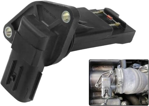 Air Flow Sensor Adapter Air Flow Sensor Meter MAF/Fit For Mazda 3 6 CX-3 2018-2023 CX-5 CX-9 MX-5 2.0L 2.5L L4 2014-2018 E5T62271 K62668409 AF10423 Air Meter Mount Base in Saudi Arabia