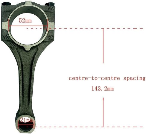 4pcs Engine Connecting Rod OE: 92068153 90530426 90285434 for Buick for Excelle 1.8 for Epica in Saudi Arabia