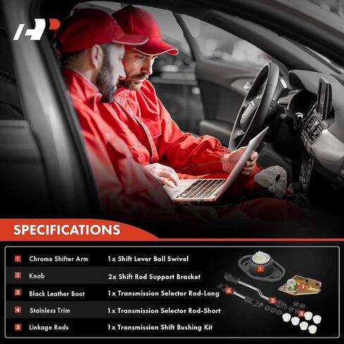 A-Premium Transmission Shifter Stub Kit Compatible with Volkswagen Models - Jetta 1980-1984, Cabriolet 1985-1993, Rabbit 1979-1984, Rabbit Convertible 1980-1984, Rabbit Pickup 1980-1983, Scirocco in Saudi Arabia