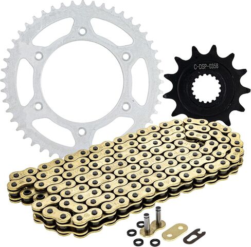 NICHE Drive Sprocket Chain Combo for Honda CRF250R Front 13 Rear 48 Tooth 520 X-Ring 120 Links in Saudi Arabia