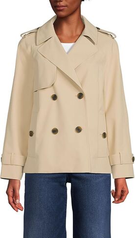 Lands' End Women's Trench Rain Jacket in Saudi Arabia