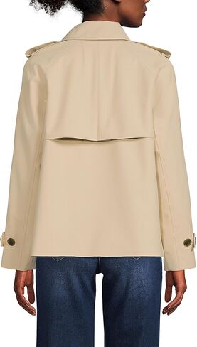 Lands' End Women's Trench Rain Jacket in Saudi Arabia