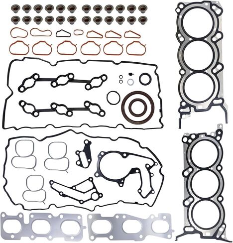حشية رأس أسطوانة المحرك مجموعة نوبات ل Kia Sorento Sedona Cadenza 2013-2019 لـ Hyundai Azera Santa Fe 3.3L/3.5L V6 2013-2020 استبدل# 223113CGA0 22311-3CGA5 22311 3CGB0 in Saudi Arabia