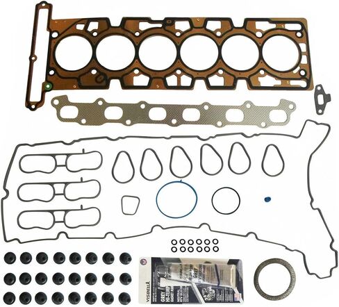 حشية رأس قطع الغيار مجموعة W/O براغي الرأس لبويك رينير 2006-2007 ل Chevy Trailblazer 2006-2009 لـ GMC Envoy 2006-2009 لـ Isuzu Ascender 2006-2008 لـ SAAB 9-7X 2006-2009 4.2L L6 24V VIN S in Saudi Arabia