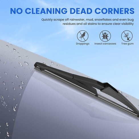 ANIKLUIM® Wiper Blades for 2020-2014 Smart Fortwo Front Windshield Wipers,20 Inch+14 Inch+11 Inch,Durable and Quiet (Pack of 3) in Saudi Arabia