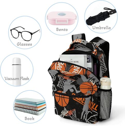 Truck Theme Backpack Set for Kids,School Bookbag with Lunch Box and Pencil Pouch Bag(Truck) in Saudi Arabia