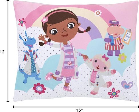 Disney Doc McStuffins Cuddle Team Purple و Pink و Aqua Rainbows and Clouds Super Super Super Toddler in Saudi Arabia