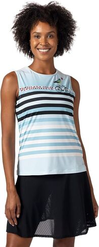 Terry Cycling Jersey Womens Soleil Split Tank Top for Women, UPF 50 + Sleeveless Bike Jersey Summer Top in Saudi Arabia