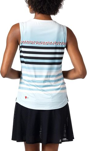 Terry Cycling Jersey Womens Soleil Split Tank Top for Women, UPF 50 + Sleeveless Bike Jersey Summer Top in Saudi Arabia