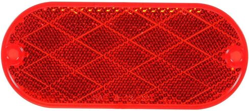 Truck-Lite 54 Reflector (Signal-Stat, Oval, Red, 2 Screw Or Adhesive Mount) in Saudi Arabia