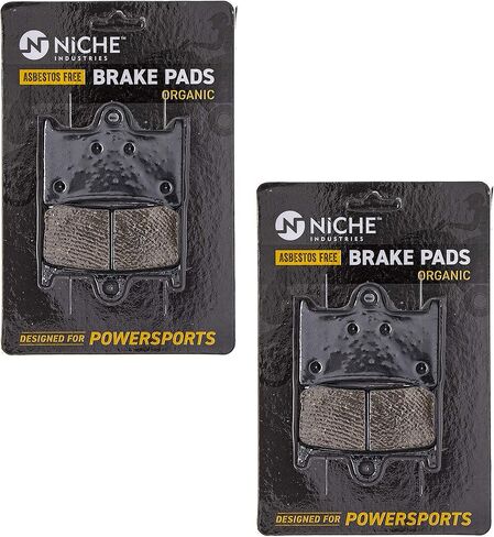 NICHE Brake Pad Set for Yamaha Raider Road Star FJR1300 Roadliner 5JJ-W0045-00-00 Front Rear Organic in Saudi Arabia