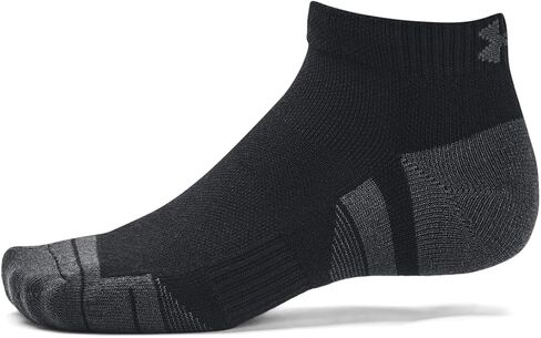 Under Armour 1379504-1-MD Unisex UA Performance Tech 3-Pack Low Cut Socks Black MD in Saudi Arabia