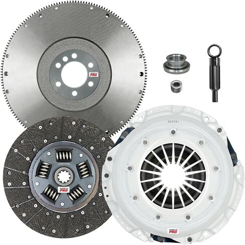 ClutchMaxPRO Performance Stage 2 Clutch Kit with Flywheel Compatible with PONTIAC 1967-1972 FIREBIRD GTO 6.6L 400ci (CP04705HD+FW167654-ST2) in Saudi Arabia