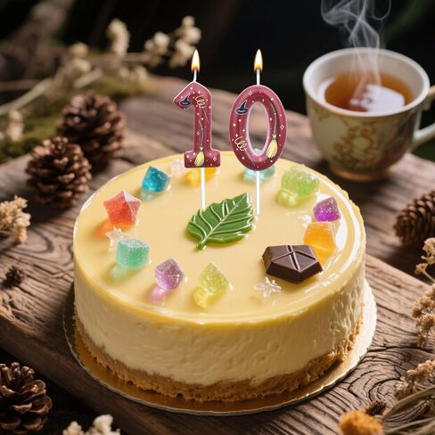 Magical Wizard Birthday Candle, Magic Theme Birthday Number Candle Cake Topper Decorations Magical Wizard Party Supplies for Boys Girls Party Favors (1) in Saudi Arabia