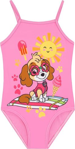 باو دورية ملابس السباحة ، Skye Girls Swimsuit ، بدلة السباحة الأطفال اللطيفة ، بدلة السباحة الفتيات للصيف in Kuwait