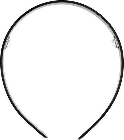 عصابة رأس أبيض فرنسا لوكس للنساء ، 1/2 "فائق" فتيراكومفورت ، عقال بلاستيكي مرن مع أسنان لطيفة ، مريحة ، عقد طوال اليوم ، ألبا العاج in Kuwait