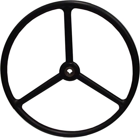RAParts 180576M1 Steering Wheel (Black) Fits Massey Ferguson TE20 TEA20 TO20 TO30 TO35 F40 20 FE35 35 50 65 85 88 Super 90 135 202 203 204 303 303 in Saudi Arabia