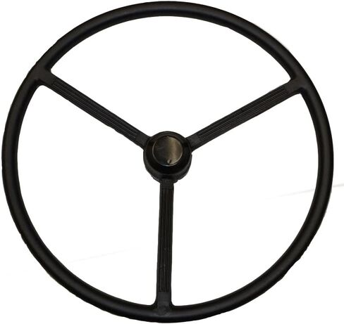 RAParts 180576M1 Steering Wheel (Black) Fits Massey Ferguson TE20 TEA20 TO20 TO30 TO35 F40 20 FE35 35 50 65 85 88 Super 90 135 202 203 204 303 303 in Saudi Arabia