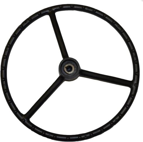 RAParts 180576M1 Steering Wheel (Black) Fits Massey Ferguson TE20 TEA20 TO20 TO30 TO35 F40 20 FE35 35 50 65 85 88 Super 90 135 202 203 204 303 303 in Saudi Arabia