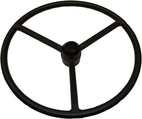 RAParts 180576M1 Steering Wheel (Black) Fits Massey Ferguson TE20 TEA20 TO20 TO30 TO35 F40 20 FE35 35 50 65 85 88 Super 90 135 202 203 204 303 303 in Saudi Arabia
