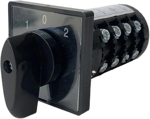 Rotary Switch HZ5B-20/4 Electric Three Positions 16 Terminals Cam Universal Changeover Switch 20A 4 Poles in Saudi Arabia