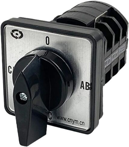 LW8-10YH3/3 Voltage Conversion Switch 3 Gears 3 Sections 10A Silver Contact Rotary Switch in Saudi Arabia