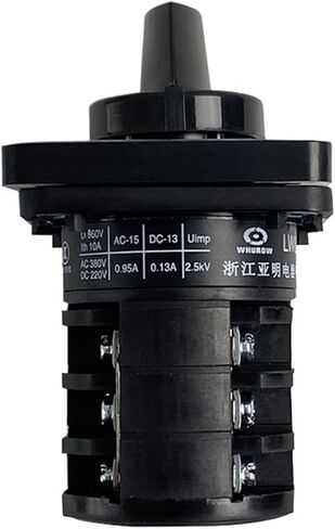 LW8-10YH3/3 Voltage Conversion Switch 3 Gears 3 Sections 10A Silver Contact Rotary Switch in Saudi Arabia