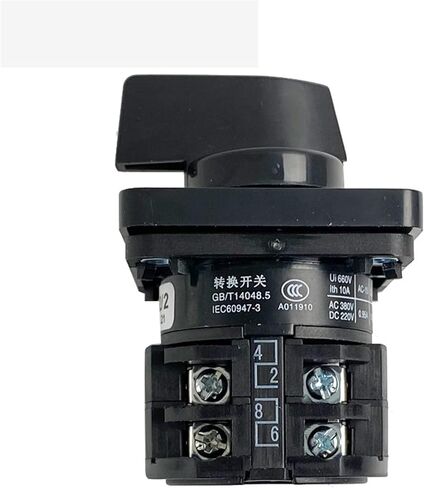 3 مواقف 660V 10A دائرة التحكم DIY LW8-10/2 التغيير 2 أعمدة 8 محطات الفضة in Saudi Arabia