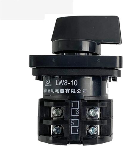 3 مواقف 660V 10A دائرة التحكم DIY LW8-10/2 التغيير 2 أعمدة 8 محطات الفضة in Saudi Arabia