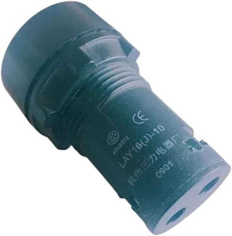 5pcs Start Stop Button Switch LAY16(J)-10 LAY16(J)-01 inching Reset Lathe Button Switch 6A 600V(Green) in Saudi Arabia