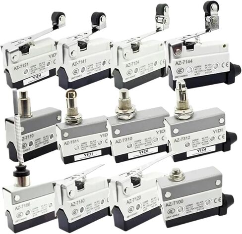 10A 250V Waterproof Microswitch Travel Micro Limit Switch Small Horizontal Roller Lever AZ-7312 AZ-7311 AZ-7121 AZ-7310(AZ-7311) in Saudi Arabia