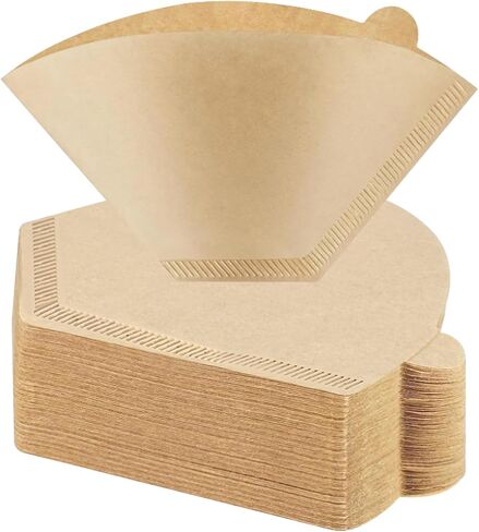 300 Count Percolator Coffee Filters, 3.75 Inch Natural Unbleached Disposable Coffee Filter, Disc Coffee Filters for Percolators Camping Coffee Pot Home Office Use in Kuwait