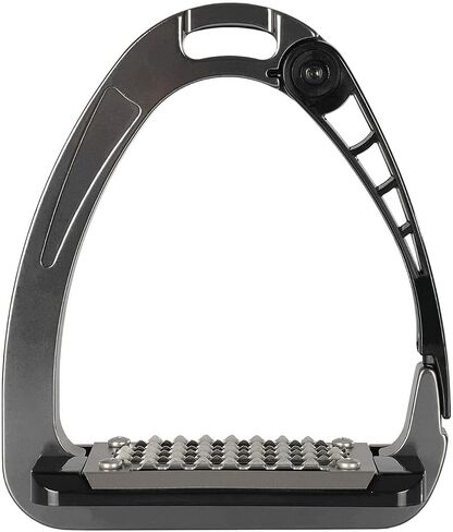 Acavallo Arena Alupro Safety Stirrup, One size, 12 cm, Brown in Kuwait