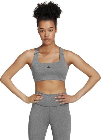 adidas Women's Plus Size Powerimpact Training Medium Support Bra, Color Options in Saudi Arabia