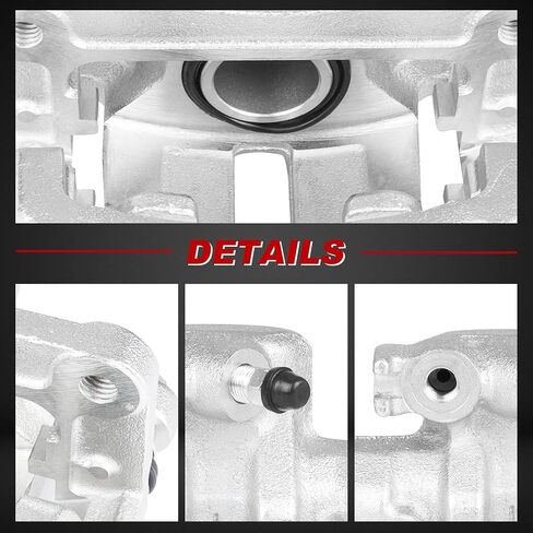 Rear Brake Caliper Set Right + Left Assembly w/Bracket 18B5041 18B5040 Compatible for Chevy Equinox Captiva Sport GMC Terrain Pontiac Torrent Saturn Vue 2007-2017 (Set of 2) in Saudi Arabia
