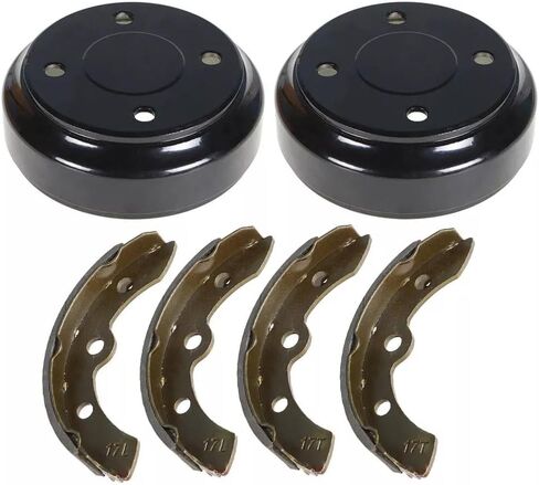 Brake Drum & Brake Shoes Kit 1017911-01 1018232-01 Replacement for 1995-up Club Car Golf Cart DS and Precedent in Saudi Arabia