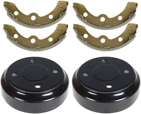 Brake Drum & Brake Shoes Kit 1017911-01 1018232-01 Replacement for 1995-up Club Car Golf Cart DS and Precedent in Saudi Arabia