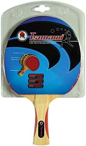 مجداف Cyclone Ping Pong - مضرب تنس الطاولة الكلاسيكي "Hardbat" بدون إسفنجة - سلسلة مضارب MK - يوصى بها للاعبين المبتدئين in Saudi Arabia