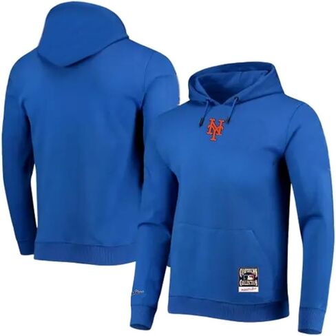 Mitchell & Ness Men's New York Mets City Collection Hooded Sweatshirt - Blue in Saudi Arabia