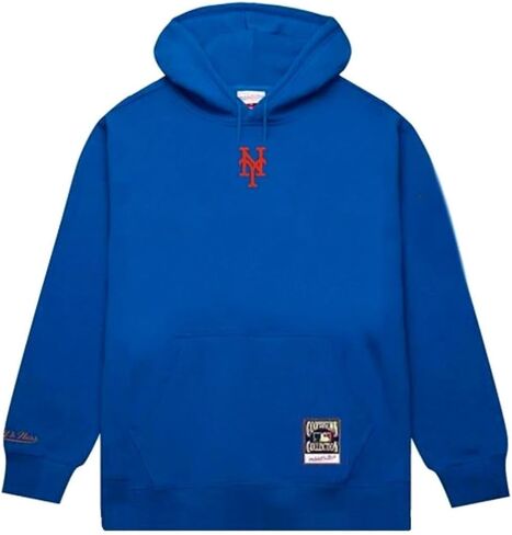 Mitchell & Ness Men's New York Mets City Collection Hooded Sweatshirt - Blue in Saudi Arabia