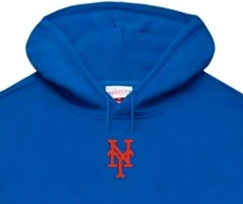 Mitchell & Ness Men's New York Mets City Collection Hooded Sweatshirt - Blue in Saudi Arabia
