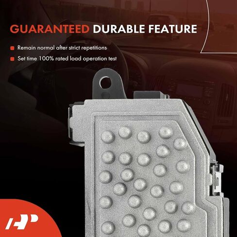 A -premium HVAC سخان السخان المميتة المقاوم محرك متوافق مع سيارات فولكس واجن - لجيتا ، تيغوان ، الخنفساء ، CC ، EOS ، الجولف ، GTI ، بارات ، الأرنب - الجانب الأمامي ، استبدال# 3C0907521F ، 3C0907521G in Saudi Arabia