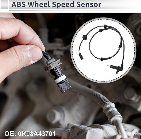 مستشعر سرعة عجلة ABS مستشعر مستشعر ABS ABS مضاد للانتهاك مستشعر NO.0K08A43701 لـ KIA Sportage 1998-2002 in Kuwait