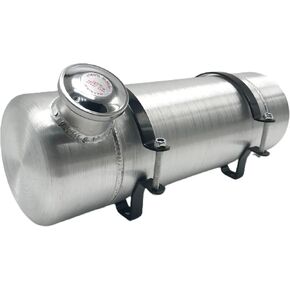 JSD 2 Gallon 6 x 18 Spun Aluminum Gas Tank With Internal Baffle/ Fuel Tank 1/4" NPT Outlet End Fill in Saudi Arabia
