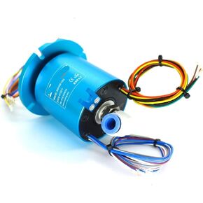 1 Channel Air Rotary Joint 12 Wire Connector 5A Current Slip Ring G1/4'' Port 8-10mm Pipe Size in Saudi Arabia