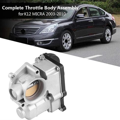 مجموعة خانق جسم السيارة متوافقة مع Nissan Note K12 MICRA 2003-2010 16119AX000 Sera576-02 in Kuwait