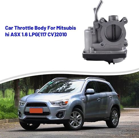 تجميع جسم الخانق الإلكترونية لسيارات الخانق الإلكترونية متوافقة مع Mitsubishi ASX 1.6 LPG (117 CV) 2010 EAC45-001 4A91 4A92 in Kuwait